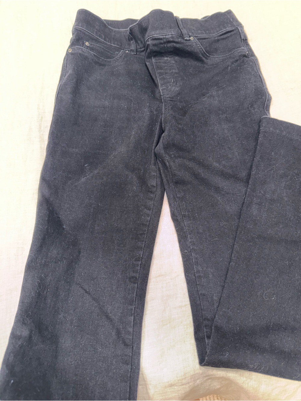 SPANX Black Boot Cut Pants